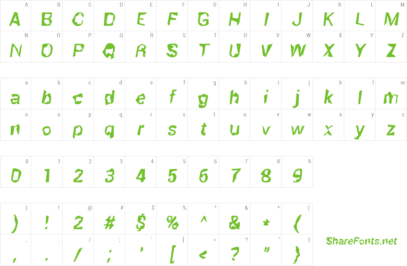 Font Robot Killer preview